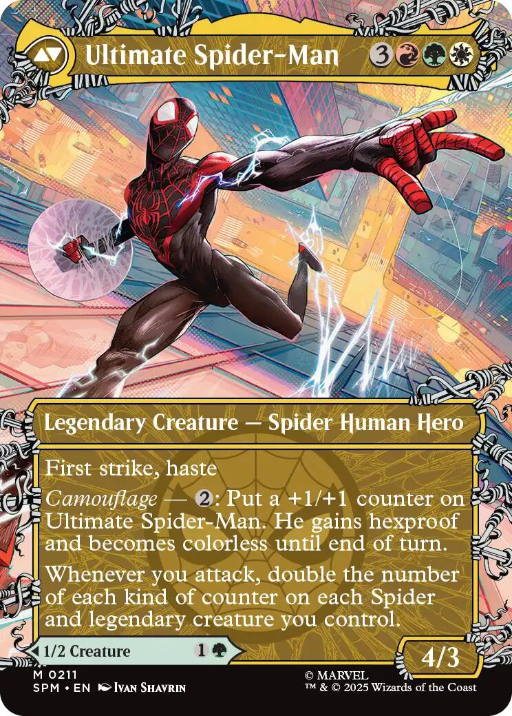 Miles Morales (0211) (Borderless) [Marvel's Spider-Man] (Display Case)