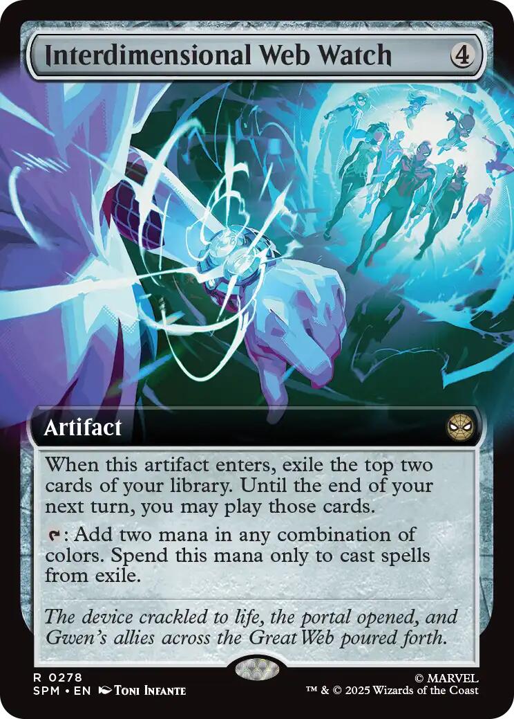Interdimensional Web Watch (Extended Art) [Marvel's Spider-Man]