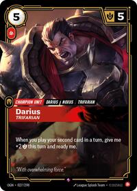 Origins - Darius - Trifarian (Foil)