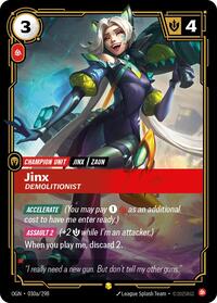Origins - Jinx - Demolitionist (Alternate Art) (Foil)