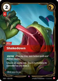 Origins - Shakedown (Foil)