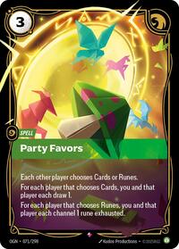 Origins - Party Favors (Foil)