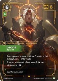 Origins - Leona - Zealot (Alternate Art) (Foil)