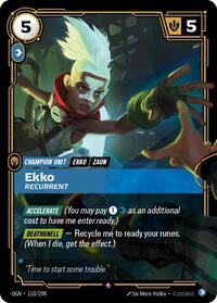 Origins - Ekko - Recurrent (Foil)