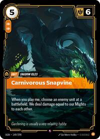 Origins - Carnivorous Snapvine (Foil)