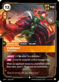 Origins - Volibear - Imposing (Alternate Art) (Foil)