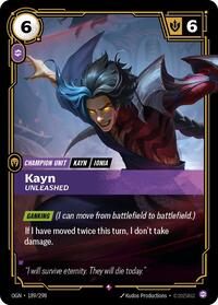 Origins - Kayn - Unleashed (Foil)