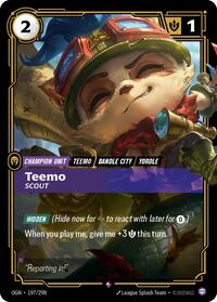 Origins - Teemo - Scout (Foil)