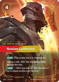 Origins - Noxian Guillotine (Foil)