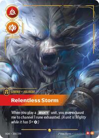 Origins - Volibear - Relentless Storm (Overnumbered) (Foil)