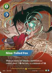 Origins - Ahri - Nine-Tailed Fox (Overnumbered) (Foil)