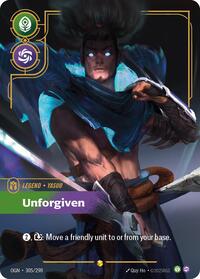 Origins - Yasuo - Unforgiven (Overnumbered) (Foil)