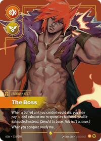 Origins - Sett - The Boss (Overnumbered) (Foil)