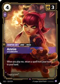 Origins - Annie - Stubborn