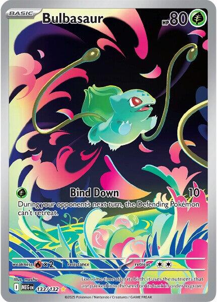 Bulbasaur (133/132) [Mega Evolutions: Base Set] (Display Case)