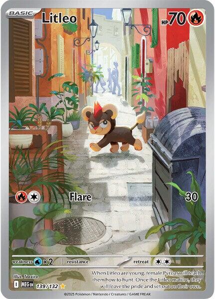 Litleo (139/132) [Mega Evolutions: Base Set] (Display Case)
