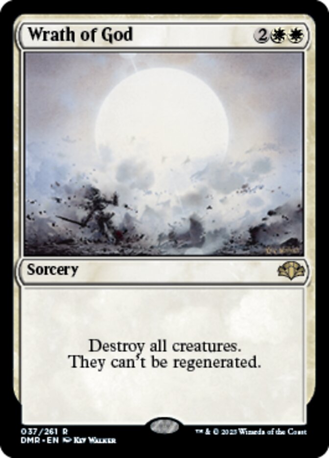 Wrath of God [Dominaria Remastered] (Display Case)