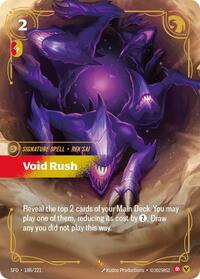 Spiritforged - Void Rush (Foil) (Display Case)
