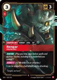 Spiritforged - Rengar - Pouncing (Foil)