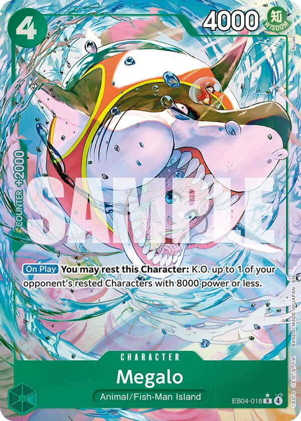 Megalo (Alternate Art) [The Azure Sea's Seven] (Display Case)