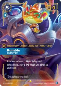 Spiritforged - Rumble - Scrapper (Alternate Art) (Foil)