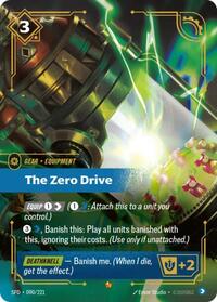 Spiritforged - The Zero Drive (Foil) (Display Case)