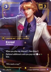 Spiritforged - Ezreal - Prodigy (Alternate Art) (Foil)