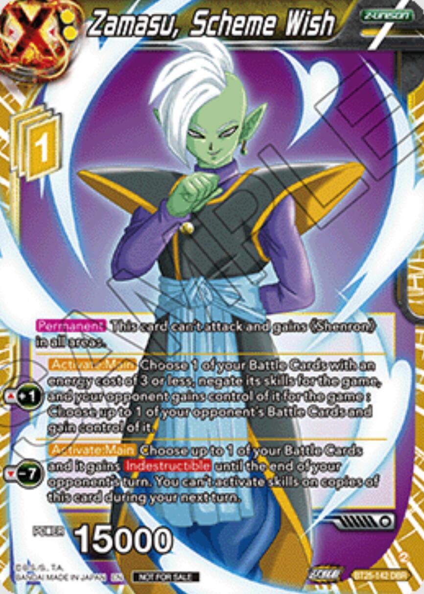 Zamasu, Scheme Wish (Ultra-Bout Series Tournament Pack Vol.1) (BT25-142) [Tournament Promotion Cards]