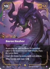 Unleashed - Baron Nashor (Alternate Art) (Foil) (Display Case)