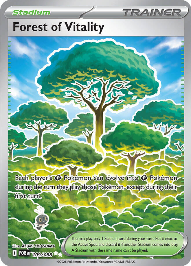 Forest of Vitality (109/088) [Mega Evolution: Perfect Order] (Display Case)