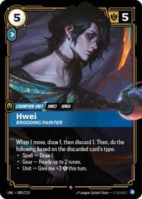 Unleashed - Hwei - Brooding Painter (Foil) (Display Case)