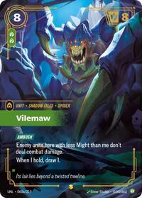 Unleashed - Vilemaw (Alternate Art) (Foil) (Display Case)