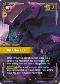 Unleashed - Rift Herald (Foil) (Display Case)
