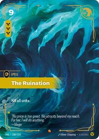Unleashed - The Ruination (Foil) (Display Case)