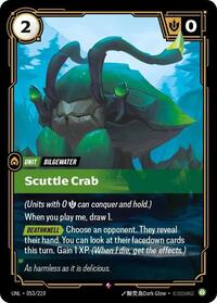Unleashed - Scuttle Crab (Foil) (Display Case)