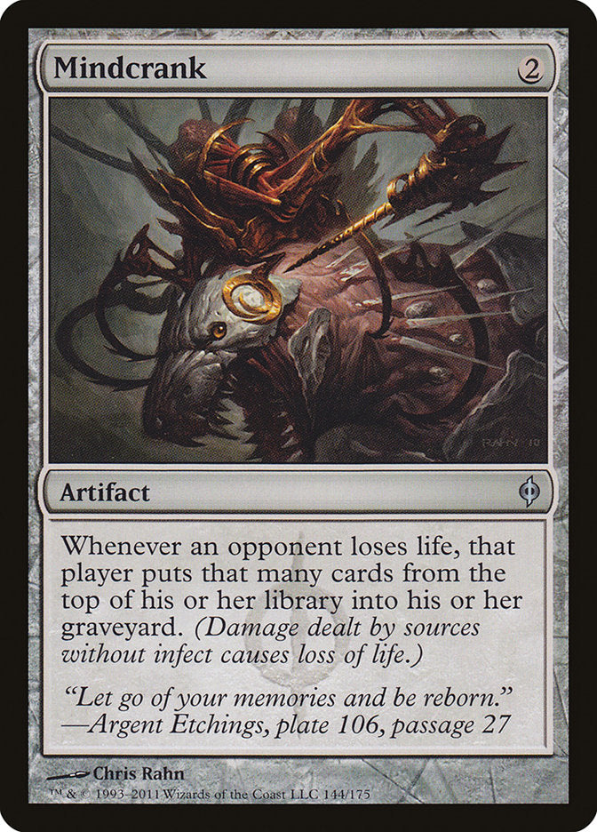 Mindcrank [New Phyrexia] (Display Case)