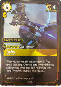 Origins - Ashe - Focused (Foil)
