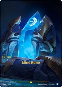 Unleashed - Mind Rune (Alternate Art) (Foil) (Display Case)