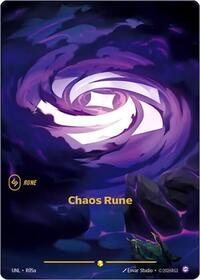 Unleashed - Chaos Rune (Alternate Art) (Foil) (Display Case)