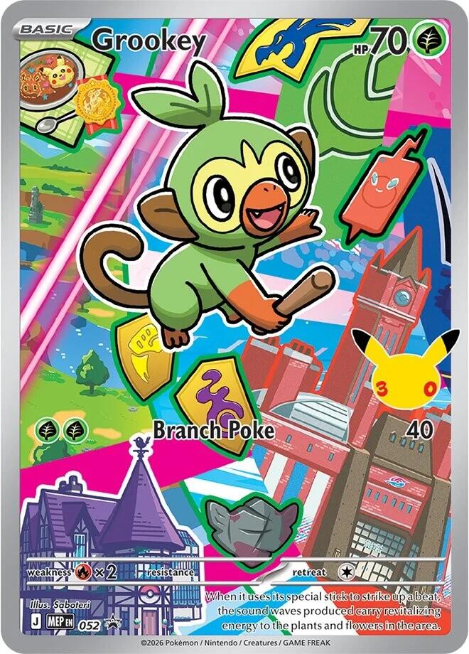Grookey (052) [Mega Evolution Promo] (Display Case)