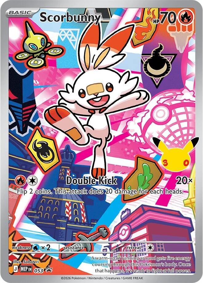 Scorbunny (053) [Mega Evolution Promo] (Display Case)