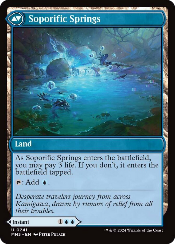 Sink into Stupor // Soporific Springs [Modern Horizons 3] (Display Case)