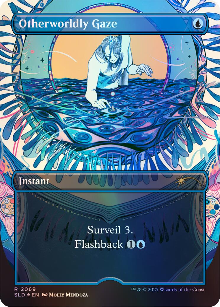 Otherworldly Gaze (2069) (Rainbow Foil) [Secret Lair Drop Series] (Display Case)
