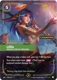 Origins - Lillia - Protector of Dreams (Champion) (Foil)