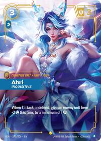 Vendetta - Ahri, Inquisitive (Foil) (Display Case)