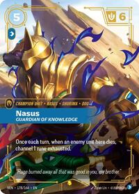 Vendetta - Nasus, Guardian of Knowledge (Overnumbered) (Foil) (Display Case)