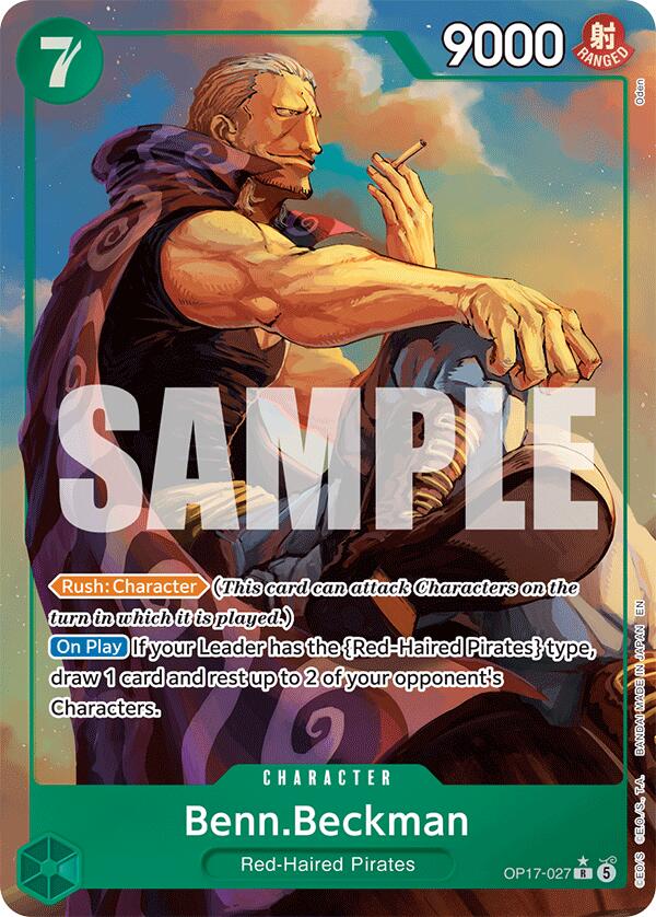 Benn.Beckman (Alternate Art) [The World's Strongest Warriors] (Display Case)