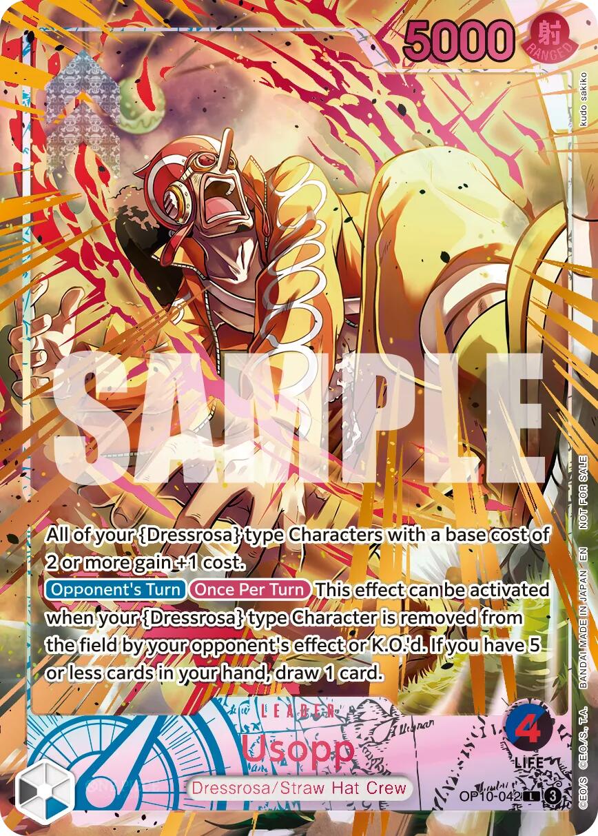 Usopp (Flame-Flame Fruit Coliseum) [One Piece Promotion Cards]