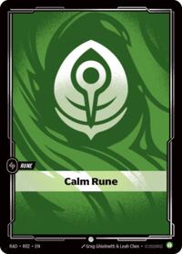 Radiance - Calm Rune