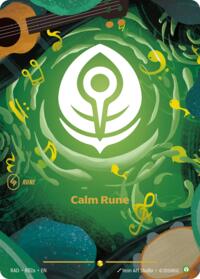 Radiance - Calm Rune (R02a) (Foil)